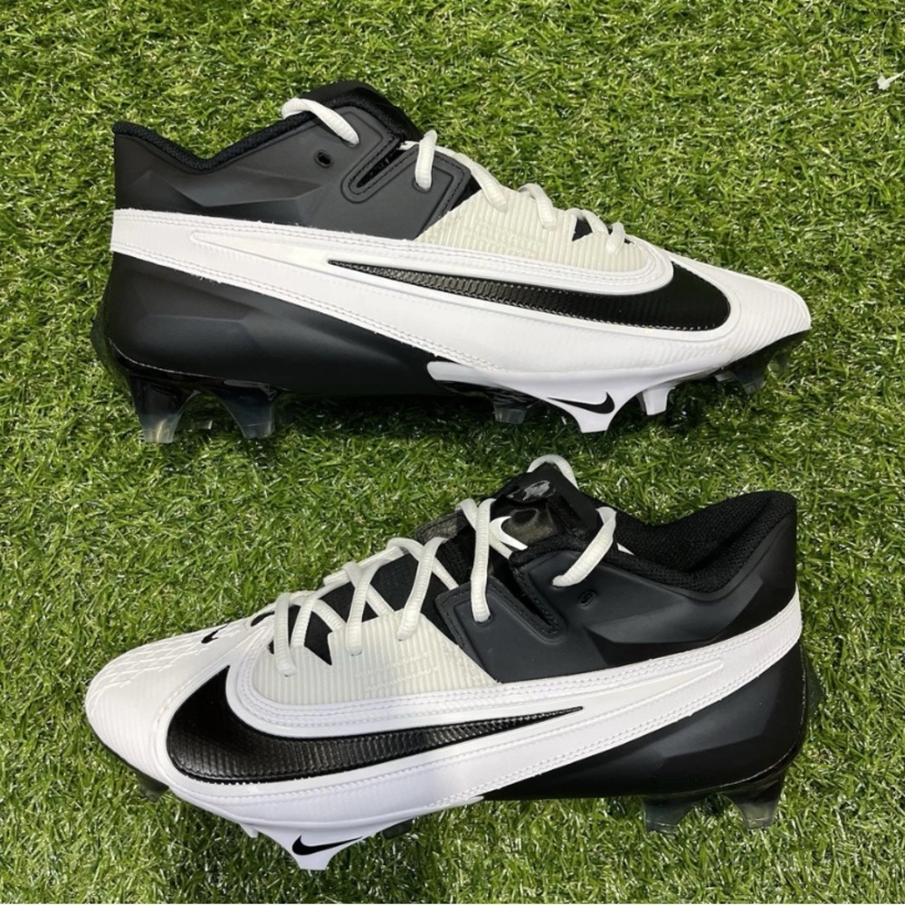 Nike Vapor Edge Elite 360 2 White Black Football FJ6125-004 Men's‎ Size 13 Wide